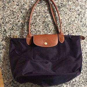 Longchamp Le Pliage small Plum NEW